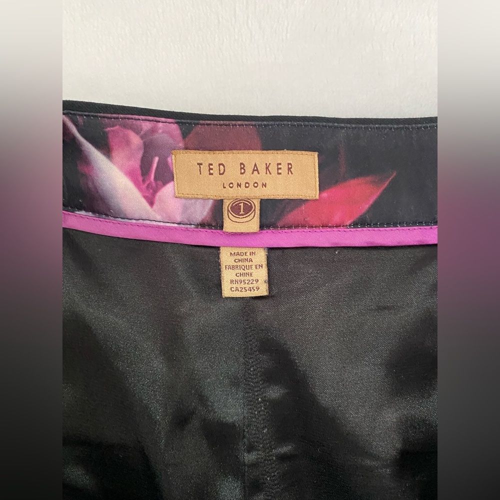 Women’s Ted Baker Black Wool Dress Pants - Picture 12 of 16